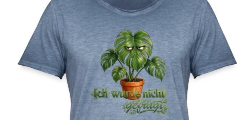 Merchartikel zu Pflanzen mit Haltung bei spreadshirt | gruenblickundgezeiten.myspreadshop.de