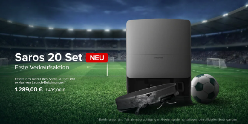 Roborock Saros 20 Launch Angebot!