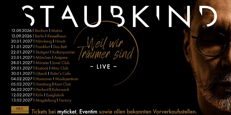 WEIL WIR TRÄUMER SIND - TOUR 2027
