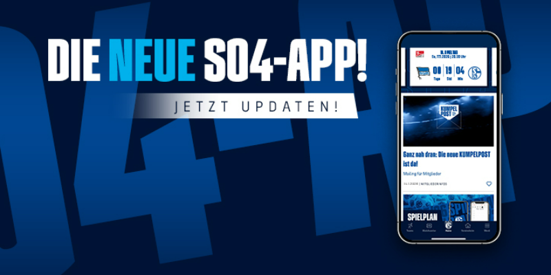 Die neue S04-App ist da! 