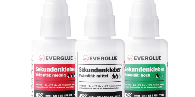 EVERGLUE Sekundenkleber Set