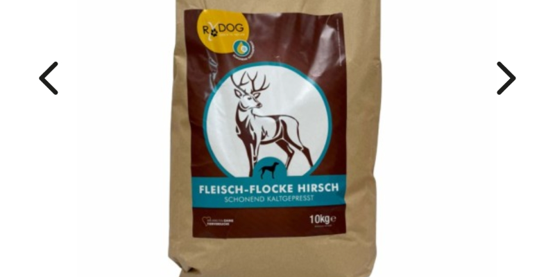 Fleisch Flocke
Hirsch🦌
Geschmack 
