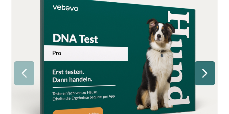 DNA Test
Rassebestim-
mung Hund