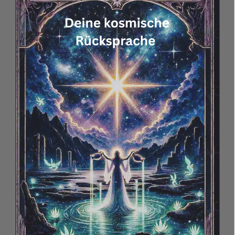 Die kosmische Rücksprache + Begleit-Journal/ 18€/ Verbinde Dich🌱