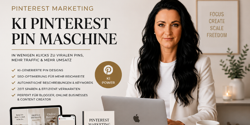 Pinterest Marketing auf Knopfdruck → KI Pinterest Pin Maschine
