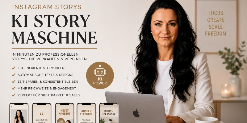 Instagram Storys auf Knopfdruck → KI Story Maschine