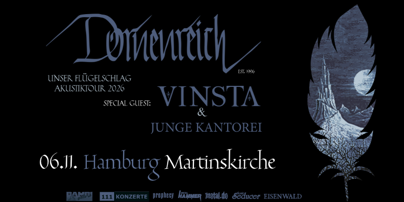 06.11.2026, Martinskirche - Horn
Dornenreich - Vinsta - Junge Kantorei