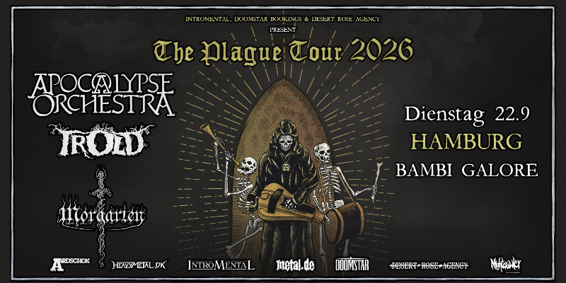 22.09.2026
Apocalypse Orchestra - Trold - Morgarten