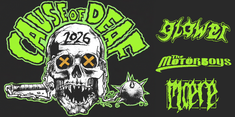 10.10.2026
Cause of Deaf Fest III: Glower - Maere - The Motörboys -Spezialgast
