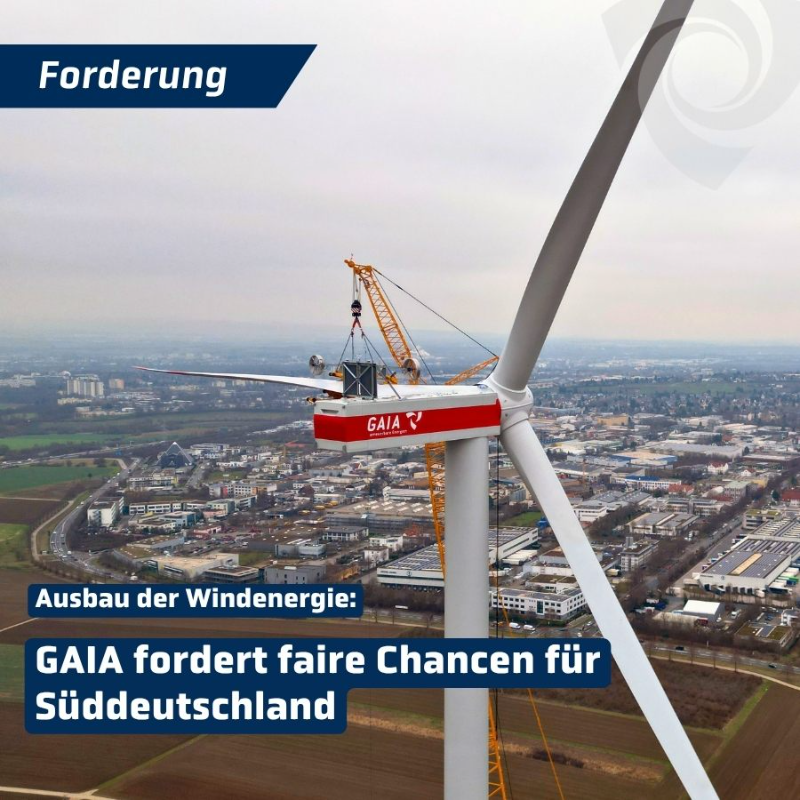 Faire Chancen für die Windenergie im Süden (Positionspapier an die Politik)