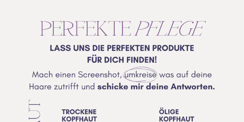wenn du hier etwas einkreisen kannst funktioniert Dein Shampoo nicht richtig 